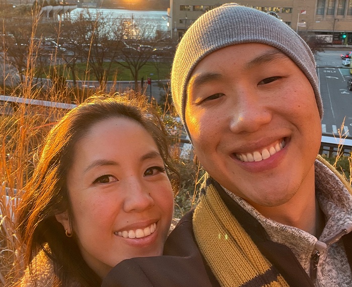 Doctor Suh and his wife